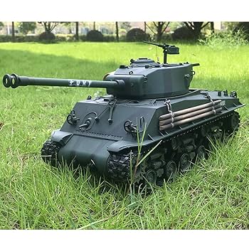 Amazon.co.jp: HOOBEN 1:16 USA M4A3E8シャーマン中戦車ARTR