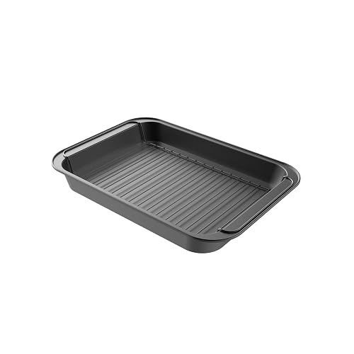 Classic Cuisine Roasting Pan with Rack Nonstick Oven Roaster