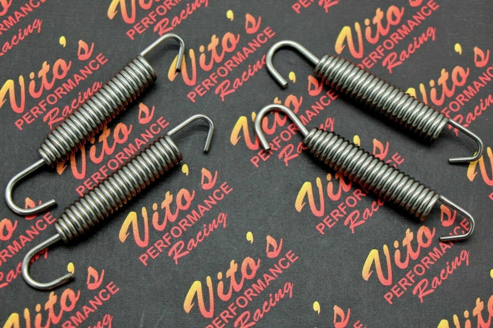 4 x Vito's STAINLESS STEEL swivel exhaust pipe springs Banshee 1987-2006