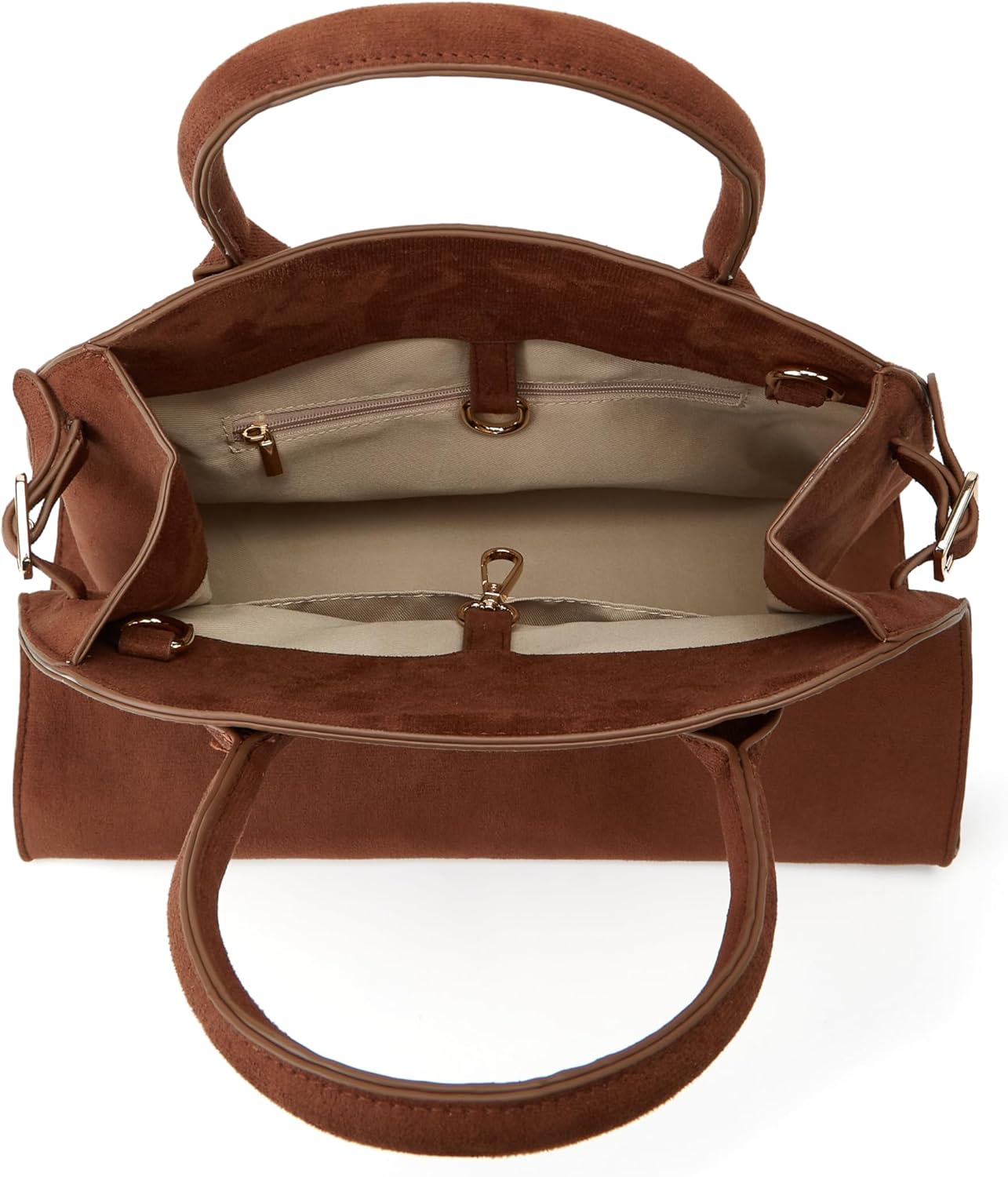 Suede Large Tote Bag for Women Leather Bag Retro Purses Crossbody Bag Trendy Handbag Work Bag 2024 - Image 4