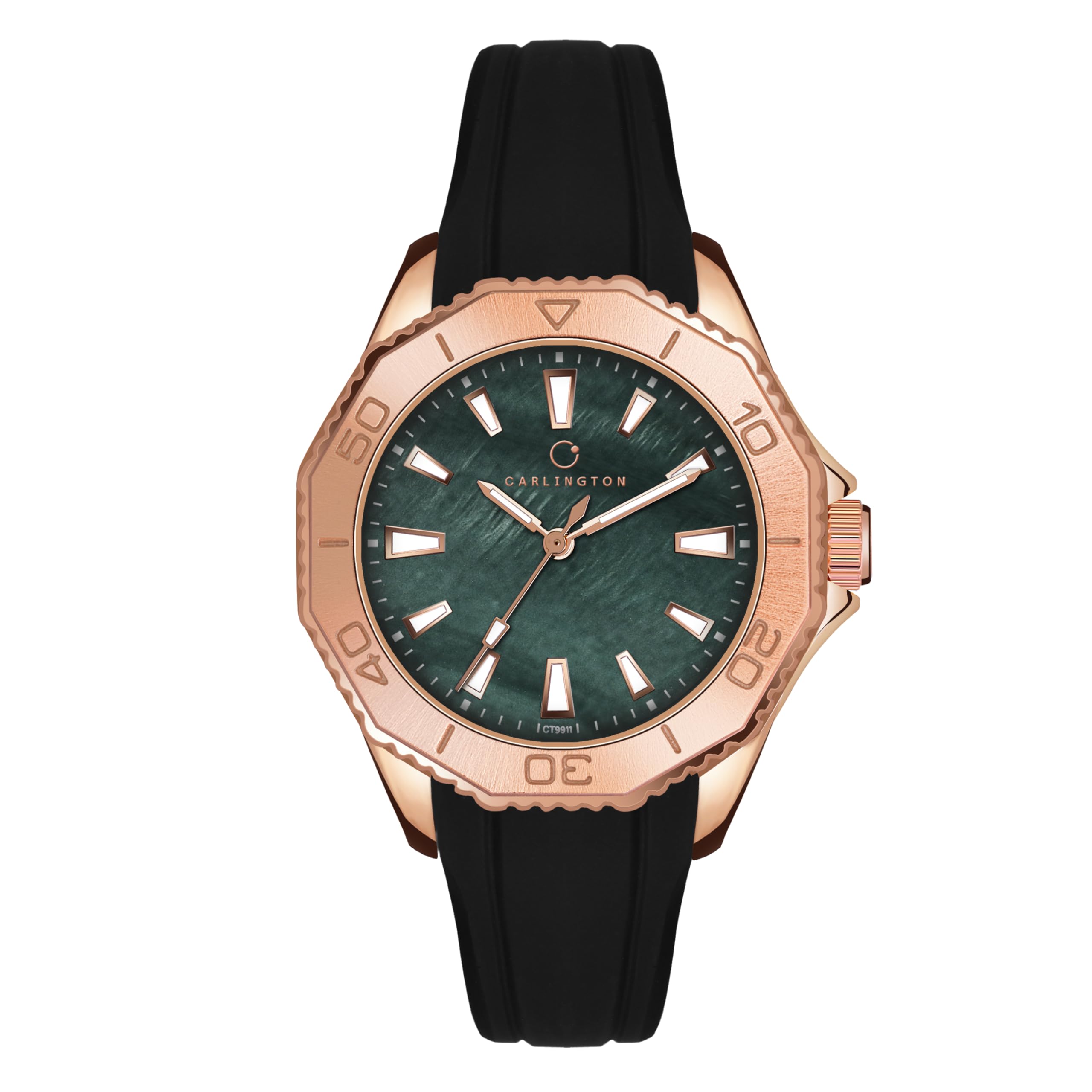 Sponsored Ad - Legacy Series Analog Wrist Watches & Silicone Strap for Women - CT 9911