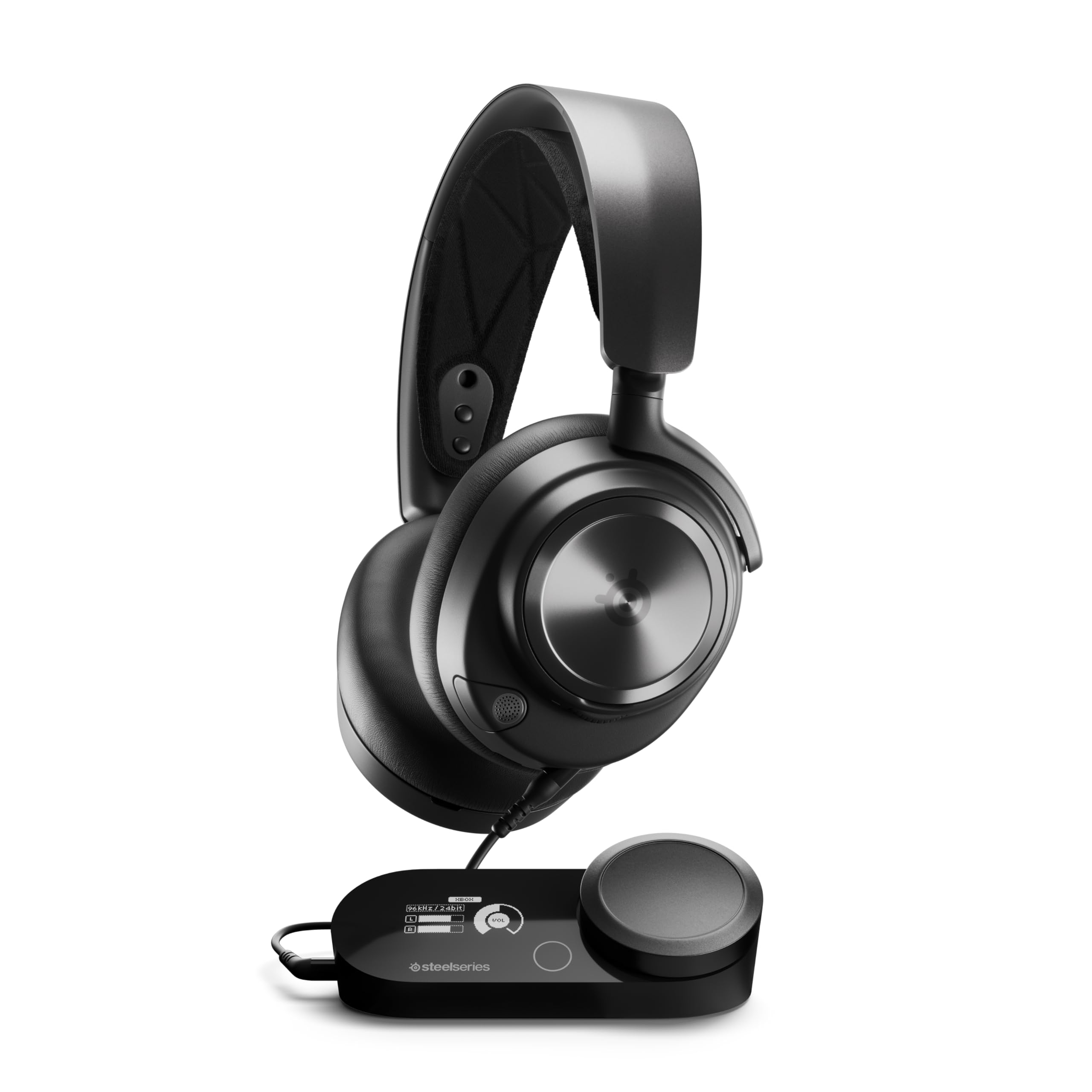 New SteelSeries Arctis Nova Pro for Xbox Multi-System Gaming Headset - Premium Hi-Fi Drivers - Hi-Res Audio - 360° Spatial - GameDAC Gen 2 - Quad-DAC - ClearCast Gen 2 Mic - Xbox, PC, PS5/PS4, Switch