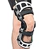 Orthomen OA Knee Brace, Osteo Assist Double Upright Unloader Knee Brace for Men & Women Mild to Moderate Knee Osteoarthritis Medial & Lateral Support (M/Right)