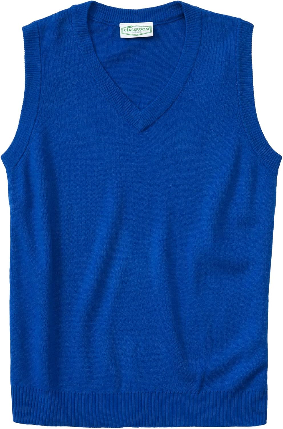 Classroom Unisex-Adults V-Neck Sweater Vest, Dark Navy, S