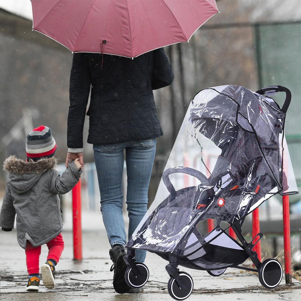 Pokrowiec przeciwdeszczowy do wózka, uniwersalny pokrowiec na wózek, pokrowiec przeciwdeszczowy na wózek, uniwersalny pokrowiec przeciwdeszczowy do wózka, uniwersalny pokrowiec przeciwdeszczowy do
