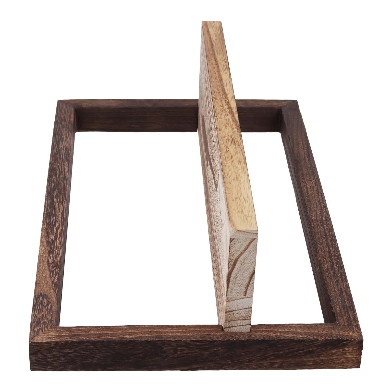 Set di 4 scaffali da parete in legno, decorazione da parete, per soggiorno, ufficio, in legno