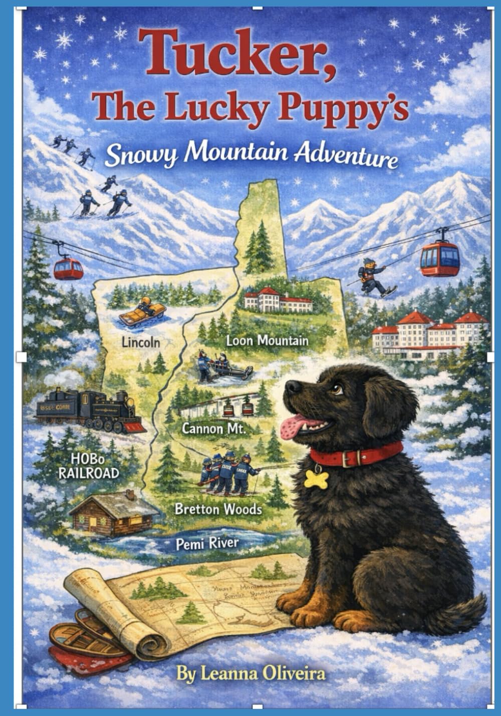 Tucker, The Lucky Puppy's Snowy Mountain Adventure (Adventures of Tucker, The Lucky Puppy)