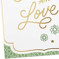 Vista 4 de Hallmark Hilo dorado Eid al-Fitr o Eid Al-Adha (6 cartas con sobres) Fe, familia y amor