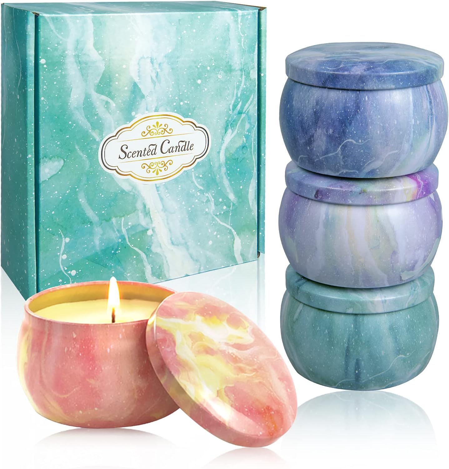 4 pack scented candles