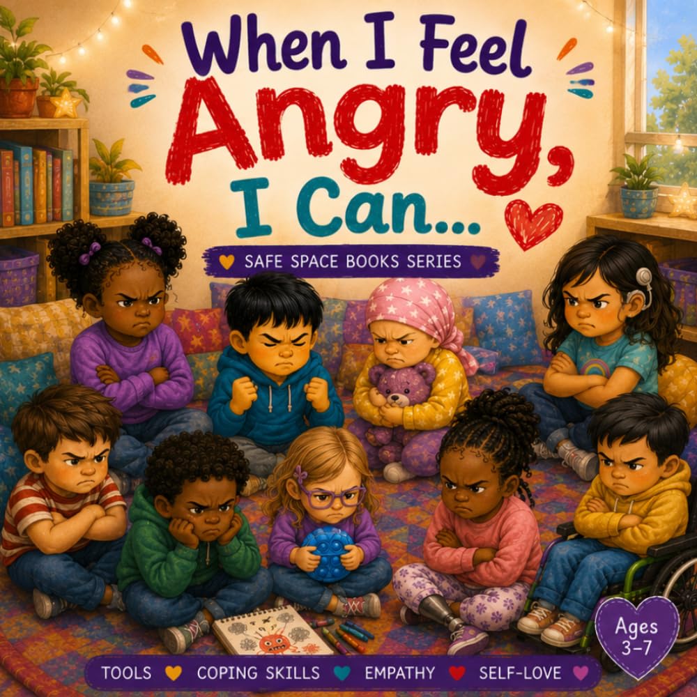 When I Feel Angry, I Can.... (The Safe Space Books Series)