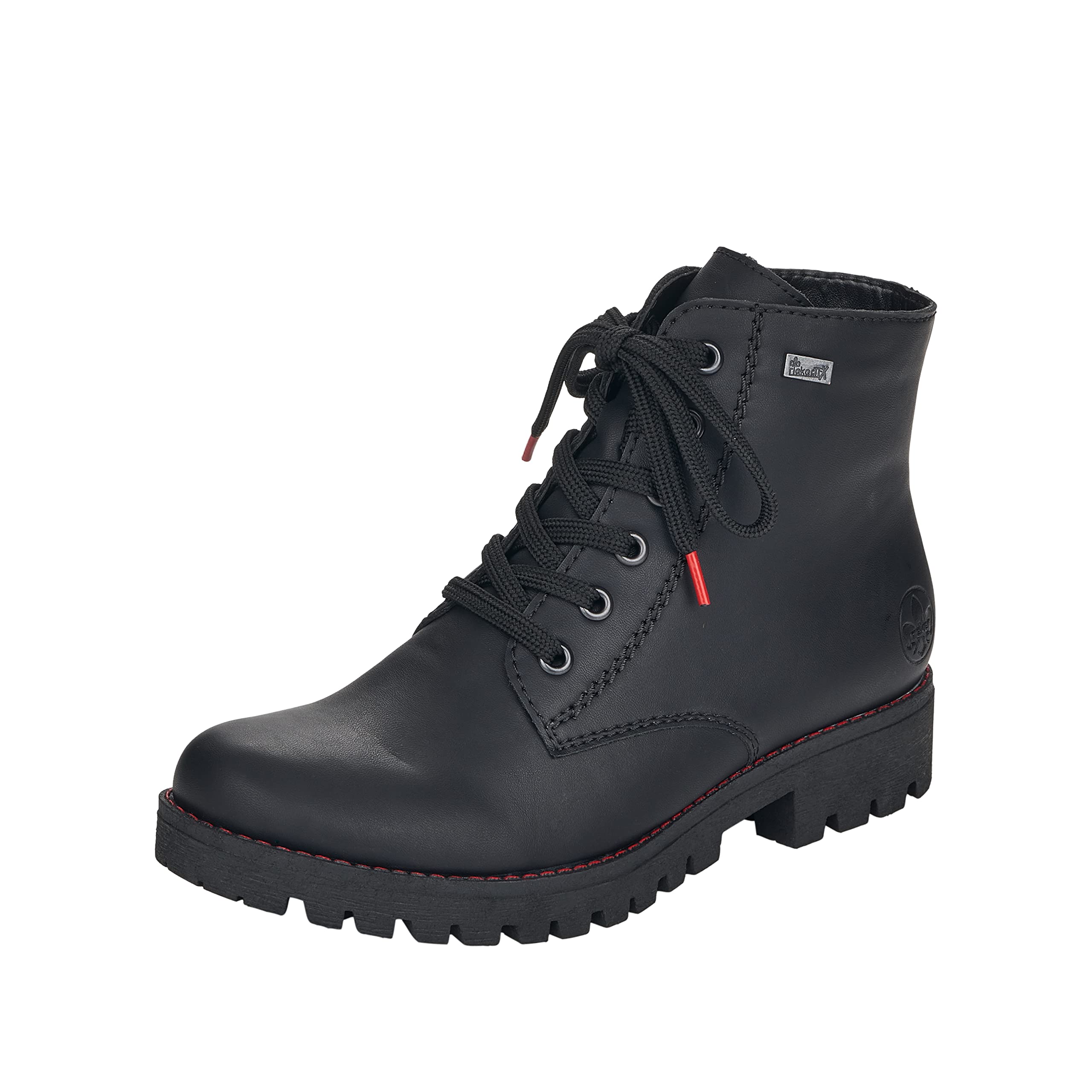 Rieker Damen Stiefel, Frauen Schnürstiefel,riekerTEX