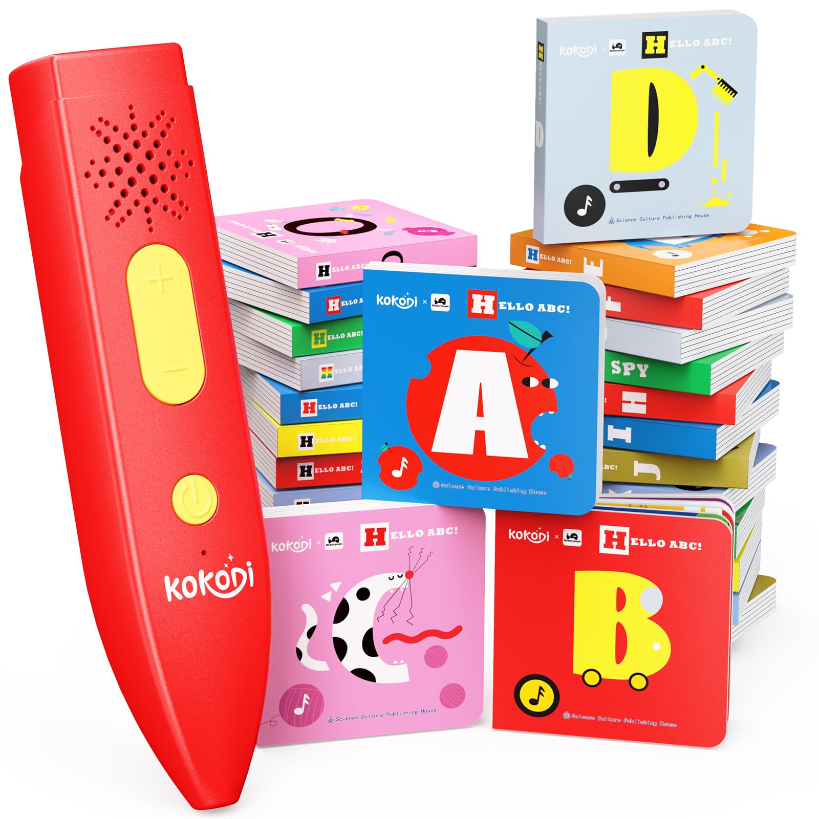 Amazon.com: KOKODI Talking Pen 30 Small Books Sets, Interactive