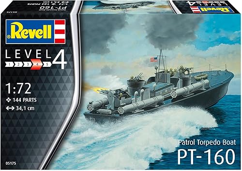Miniatura 2 de Revell 05175 Patrol Torpedo Boat PT-559 / PT-160 Modelo Kit Escala 1:72