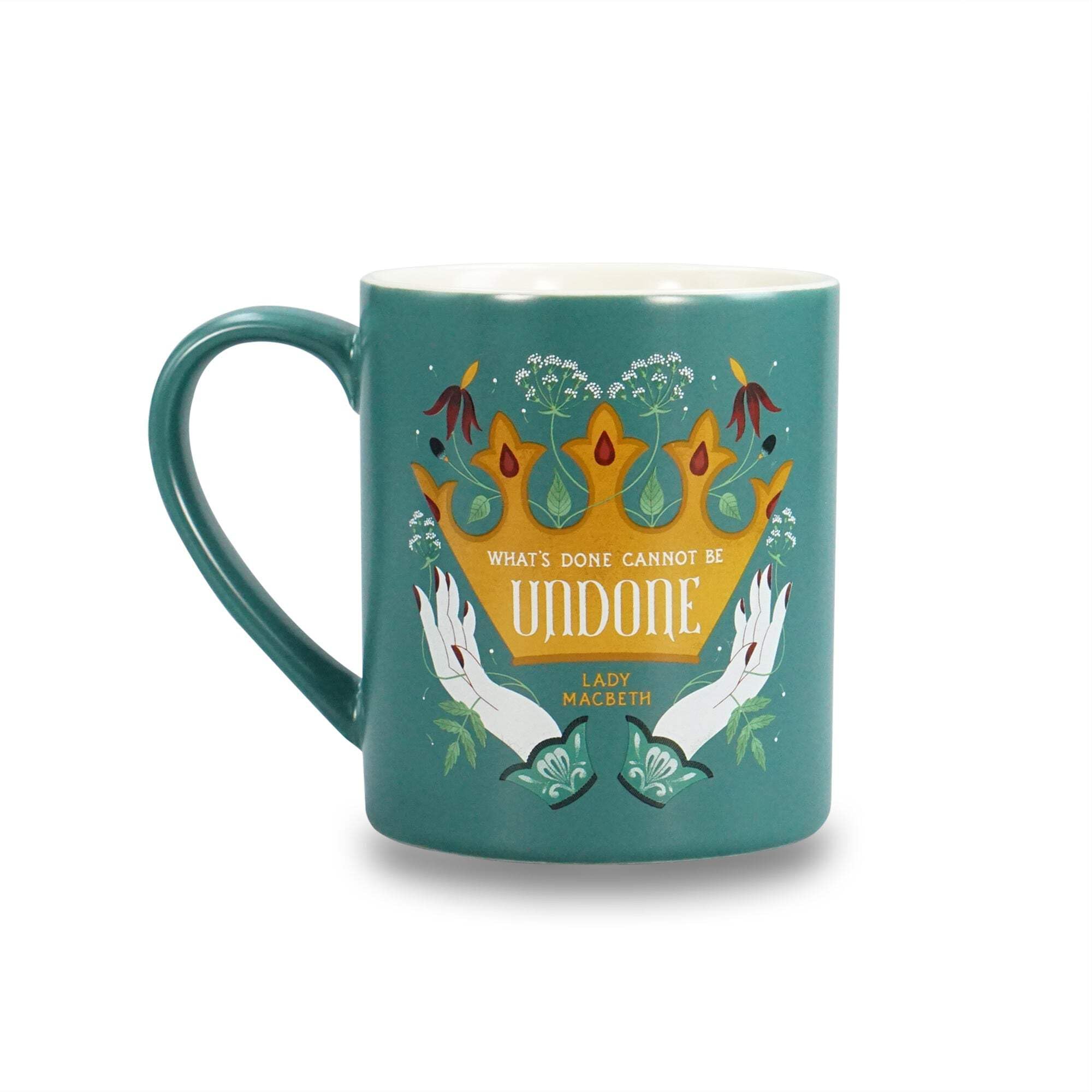 Half Moon Bay | Shakespeare Lady Macbeth Ceramic Mug 375ml | Standard Boxed Tea Coffee Cup | Novelty Gift | Collectible | Premium Quality
