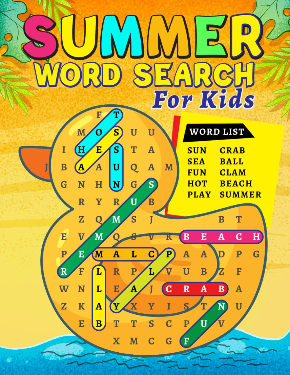 Word Search for Kids: Fun Word Puzzles to Boost Vocabulary, Reading Skills and Focus