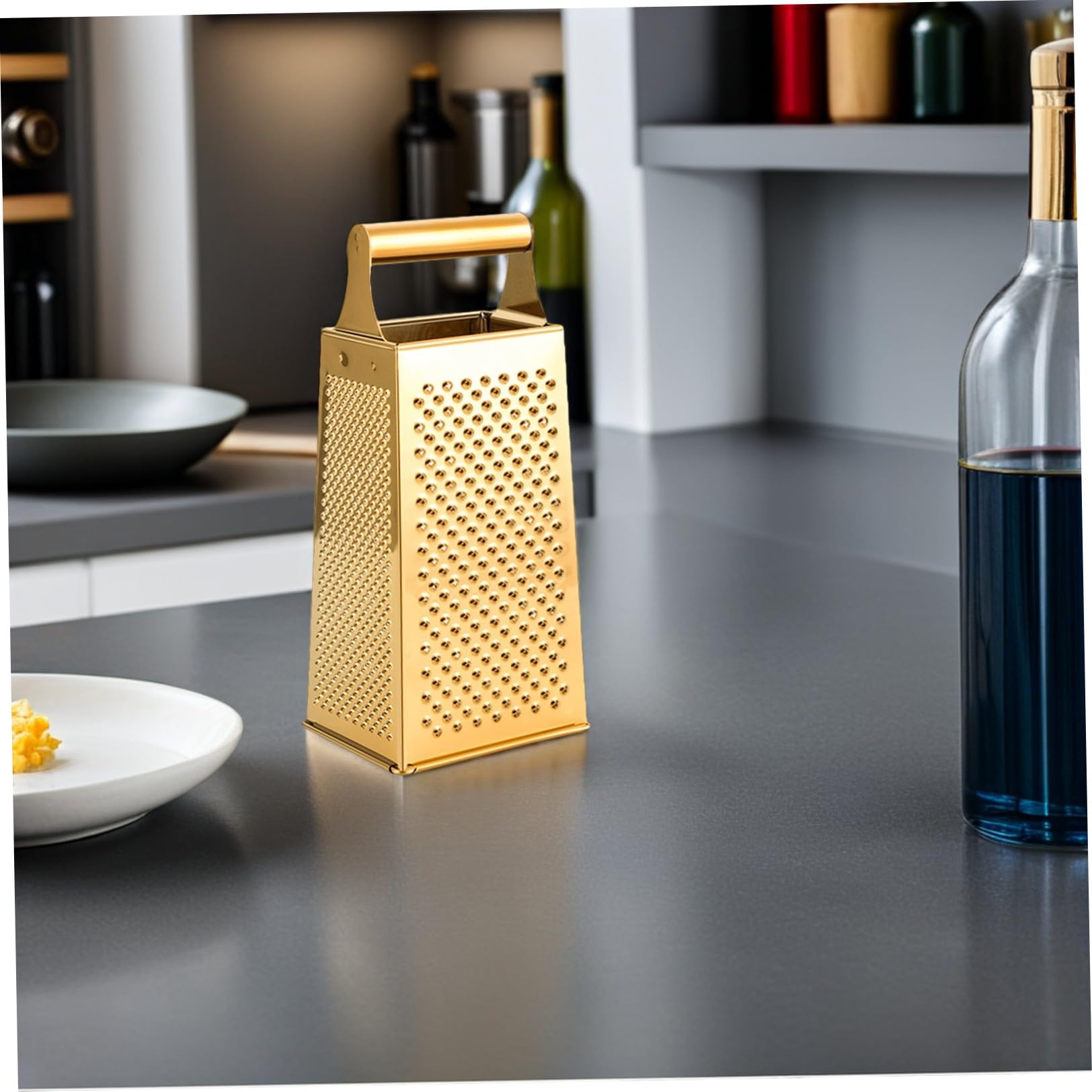 ABOOFAN Multi Acciaio Inossidabile Utensile per Verdure Lati per Affettare Grattugiare Cucina e Preparazioni