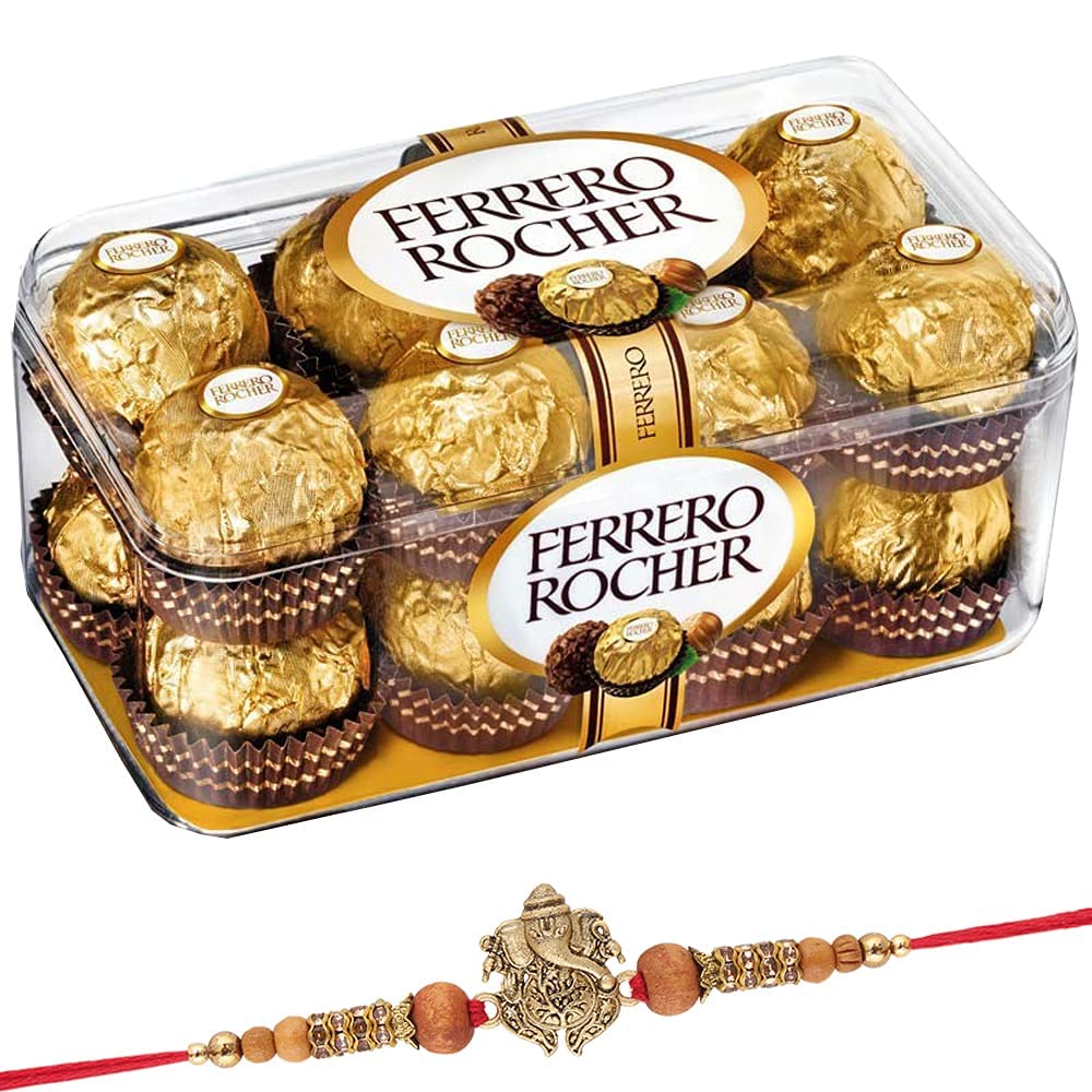 See full amazon price history chart for SFU E Com 16 Pieces Rocher with Rakhi | Rocher Chocolate for Brother | 16 Pieces Rocher Rakhi Hamper | 21 SFU E Com 16 Pieces Rocher with Rakhi | Rocher Chocolate for Brother | 16 Pieces Rocher Rakhi Hamper | 21 (B09BK3FFNF) Amazon Price History, Amazon Price Tracker