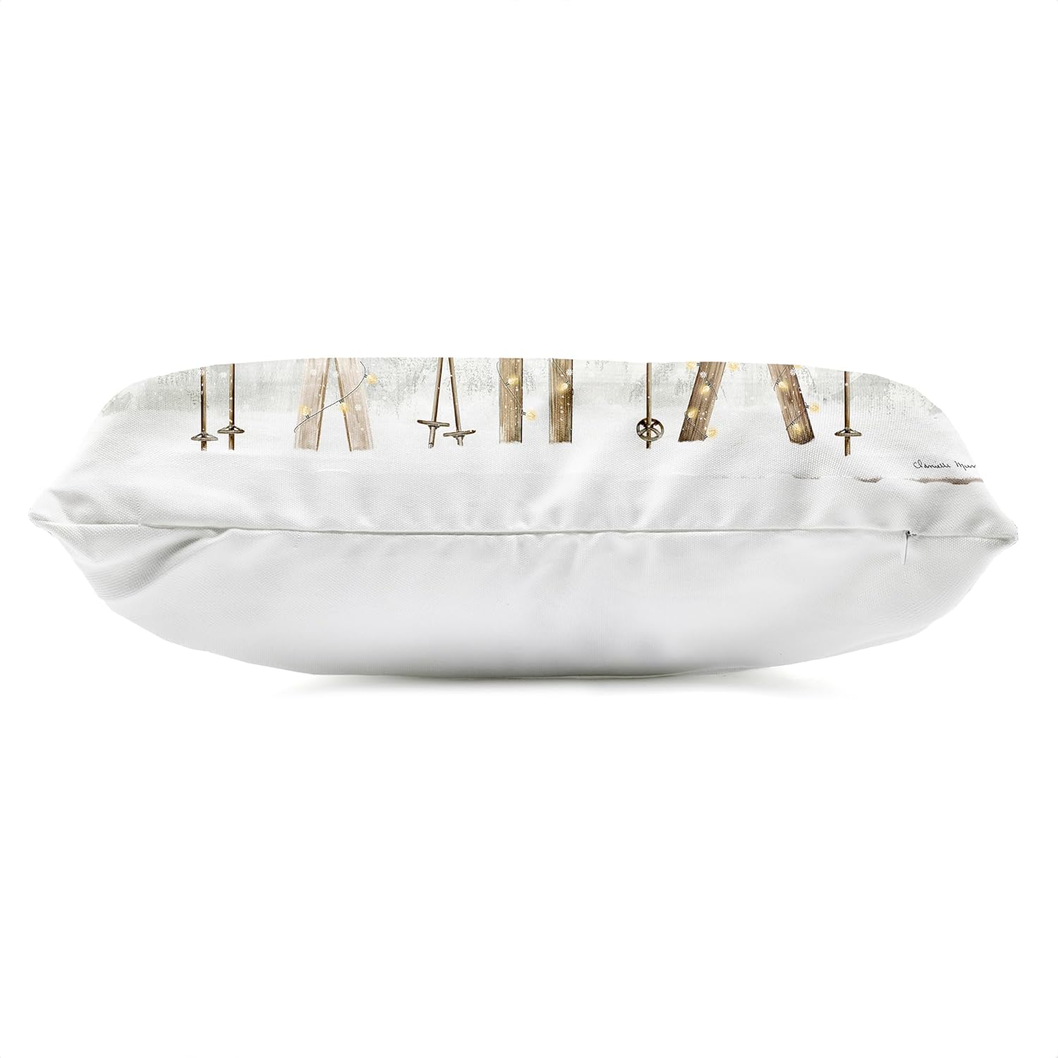 Stupell Industries Pine Lodge Ski Motif Design By Danielle Murray Outdoor Printed Pillow