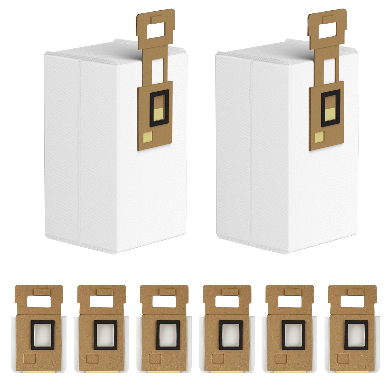 Roborock Dust Bags - 16 Pack for Q7, Q5, Q10 -8