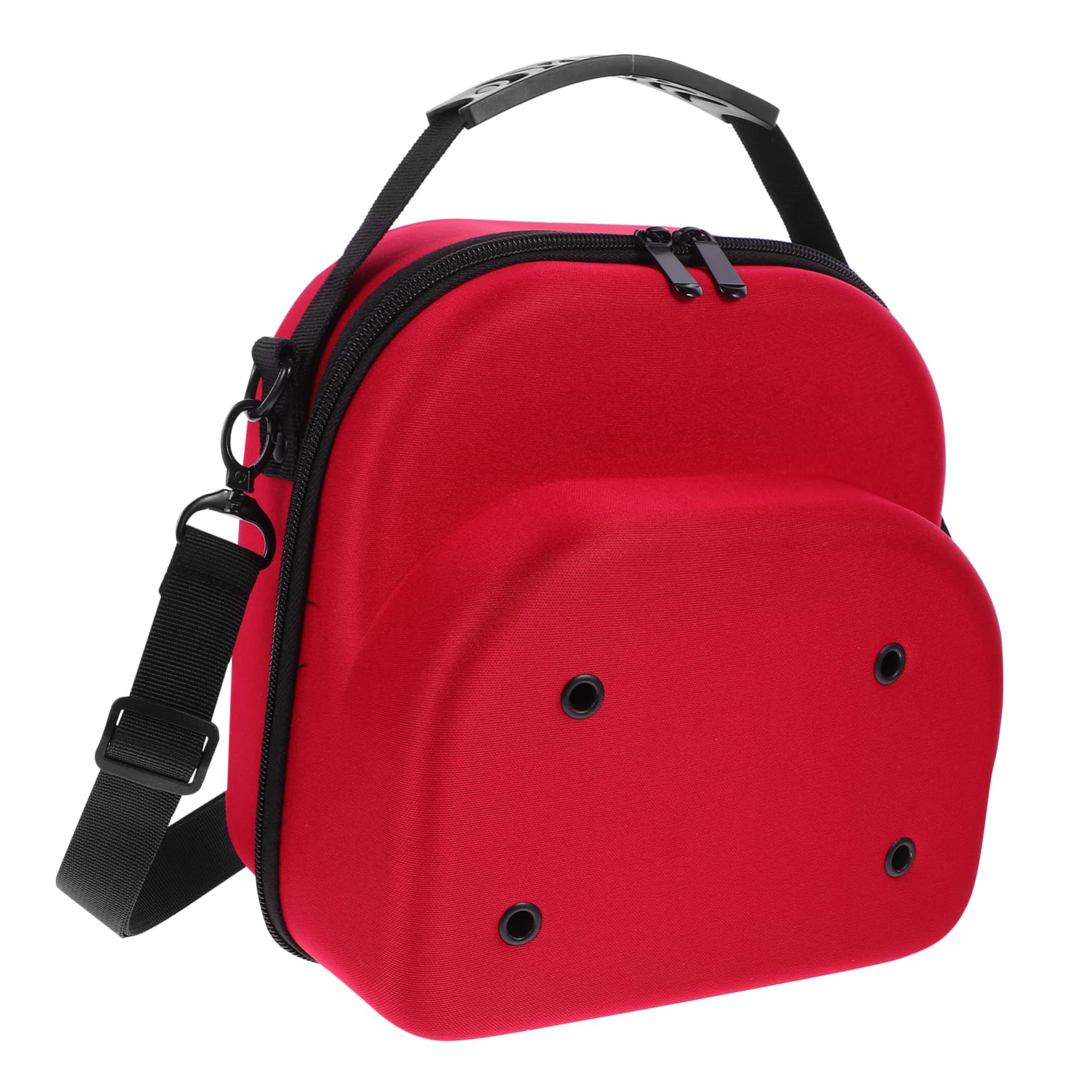 HOMOCONO Travel Hat Box Portable Baseball Cap Carrier Case Material Lightweight for Organizing and Protecting Caps Convenient Storage for Travel and Home Use