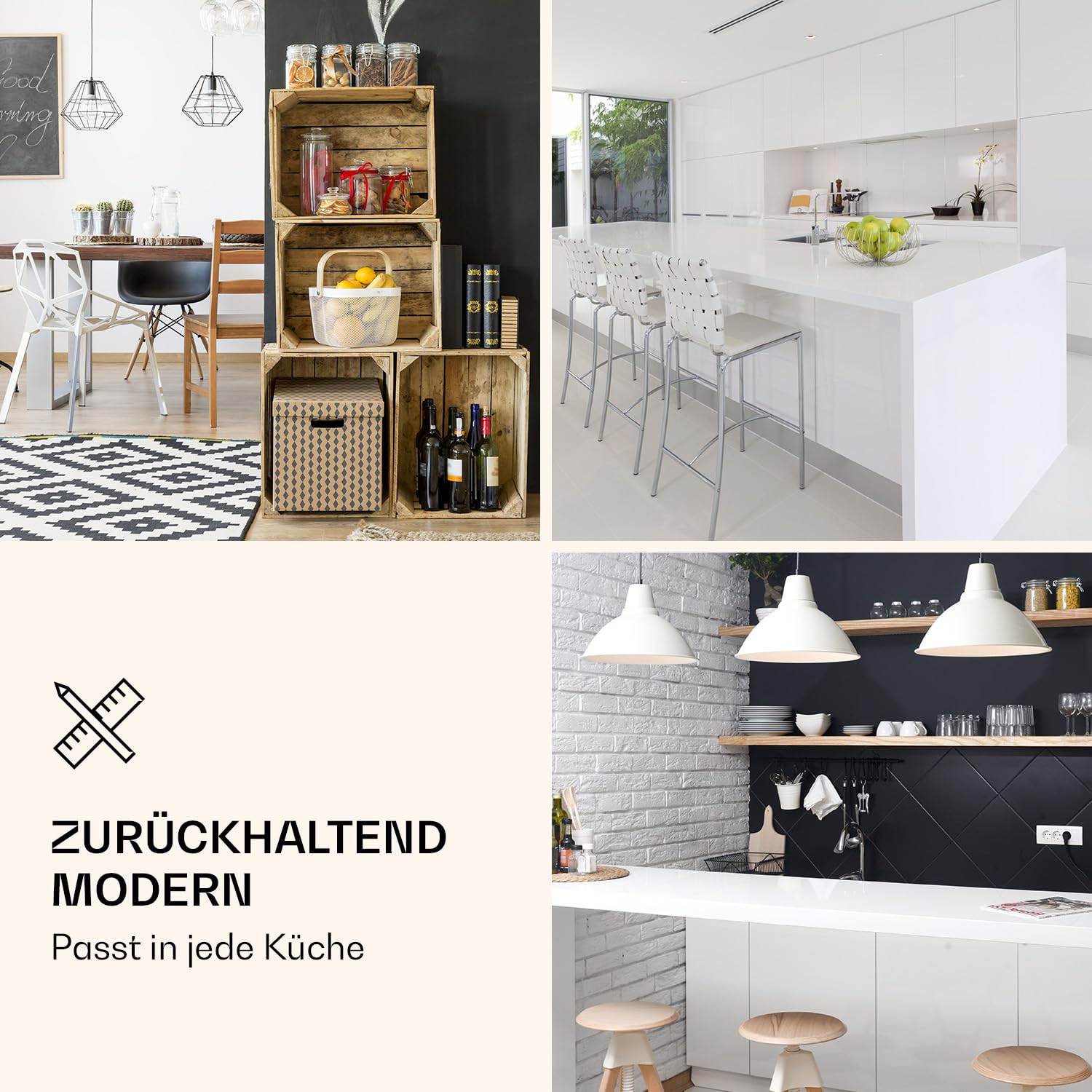 Klarstein 90L1-WH - Kühlschrank, Standkühlschrank, 90 L, 2 x Regaleinschub, Schublade, separates Eisfach, 3 Depots in der Tür, leise, Türanschlag rechts, weiß