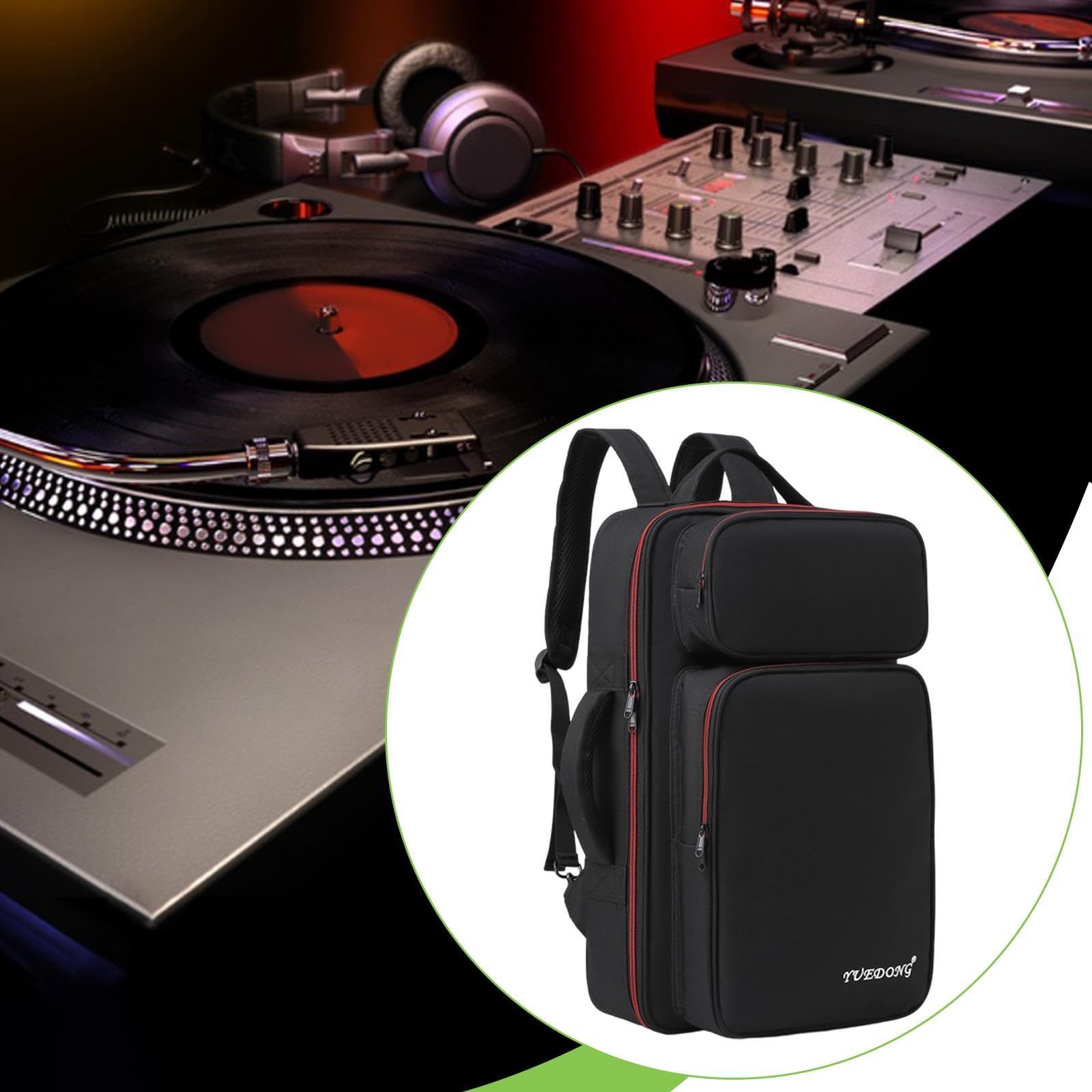 Gitarreneffekte Pedalboard Tasche Handtasche Zubehörtasche Reißverschluss Oxford Gewebe mit Gepolstertem Innenraum Und Flexiblen Tragemöglichkeiten Fü, L