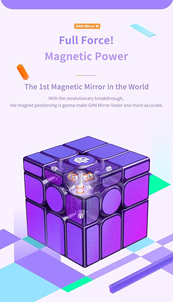 2023年　 マジックカーペット MAGIC MIRROR 9.4 Amazon.com: CuberShop GAN Mirror M Cube UV Coated, 2022 New