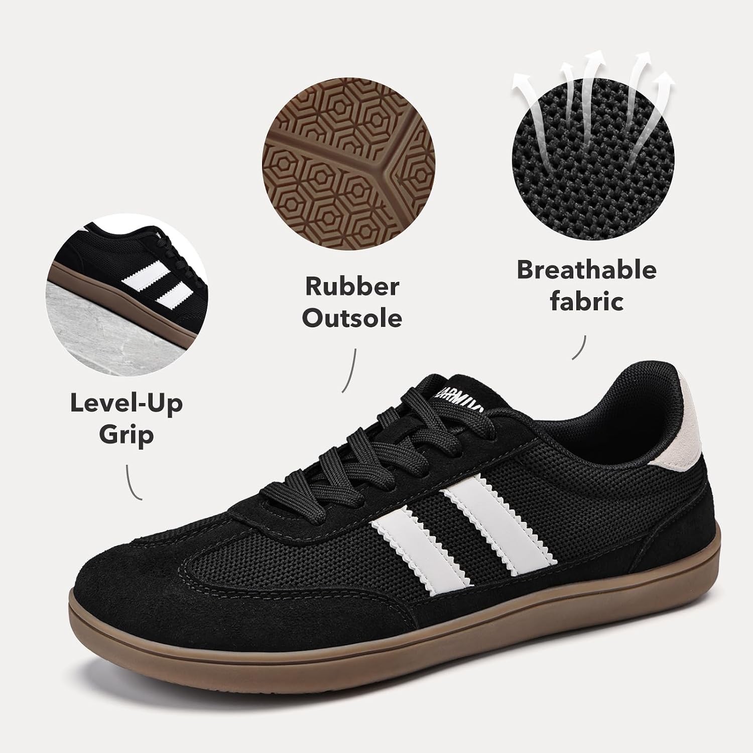 Womens 2026 Mesh Breathable Barefoot Shoes Wide Toe Box Casual Sneakers