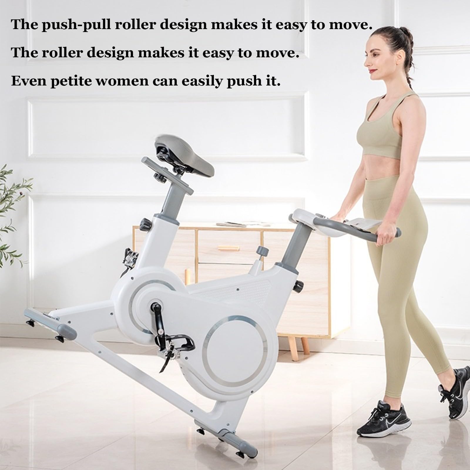Sprzęt do ćwiczeń na rowerze fitness maszyna do treningu cardio, rowery treningowe, sprzęt gimnastyczny do domu, sprzęt do treningu w domu, pojemność 120 kg i wygodna poduszka do siedzenia