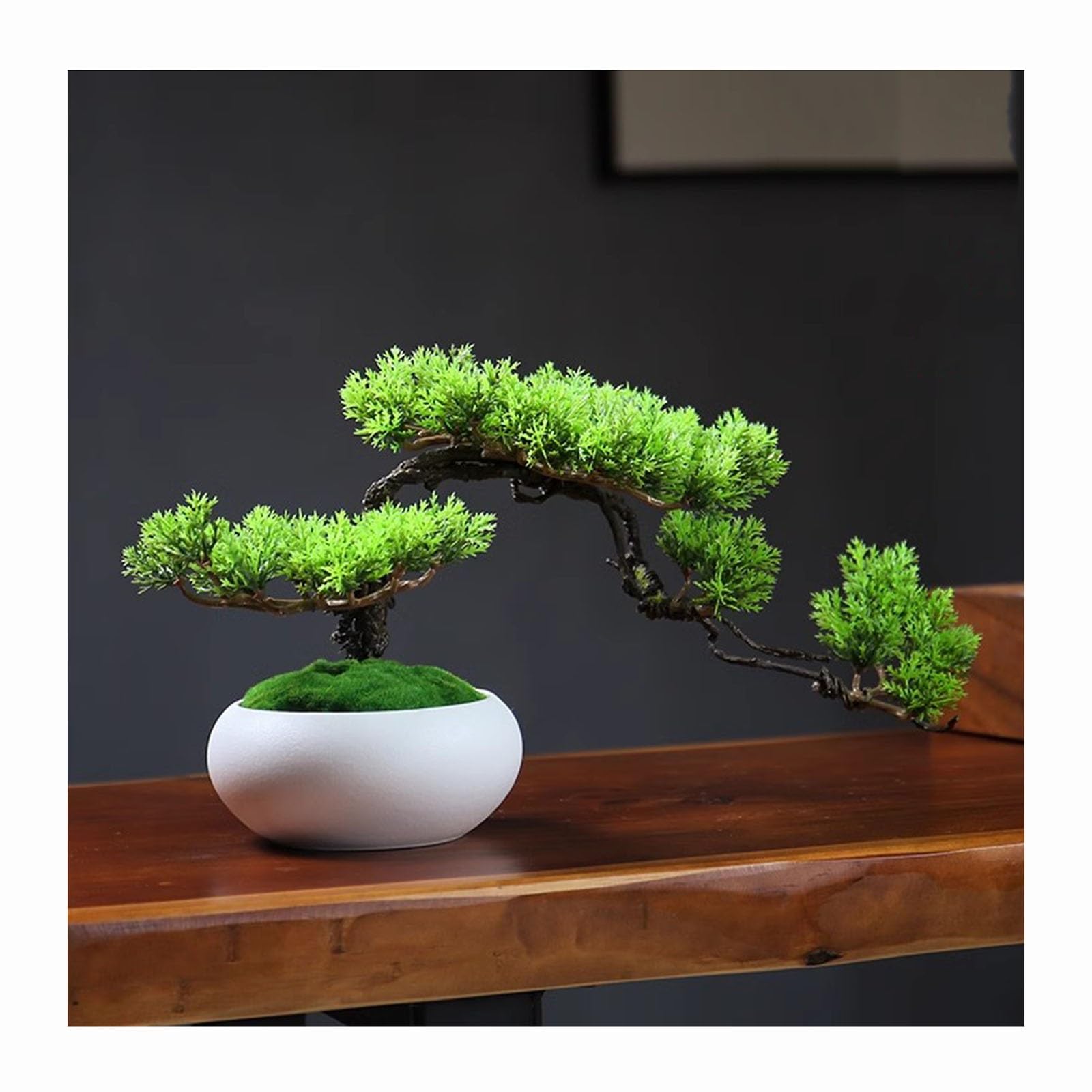 Pine Bonsai, Artificial Pine Bonsai Fake Bonsai, Artificial Plants, Bonsai Pinus For Home