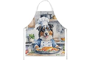Caroline's Treasures Unisex The Dog Chef Apron Kitchen Apron for All Cleaner from Australia