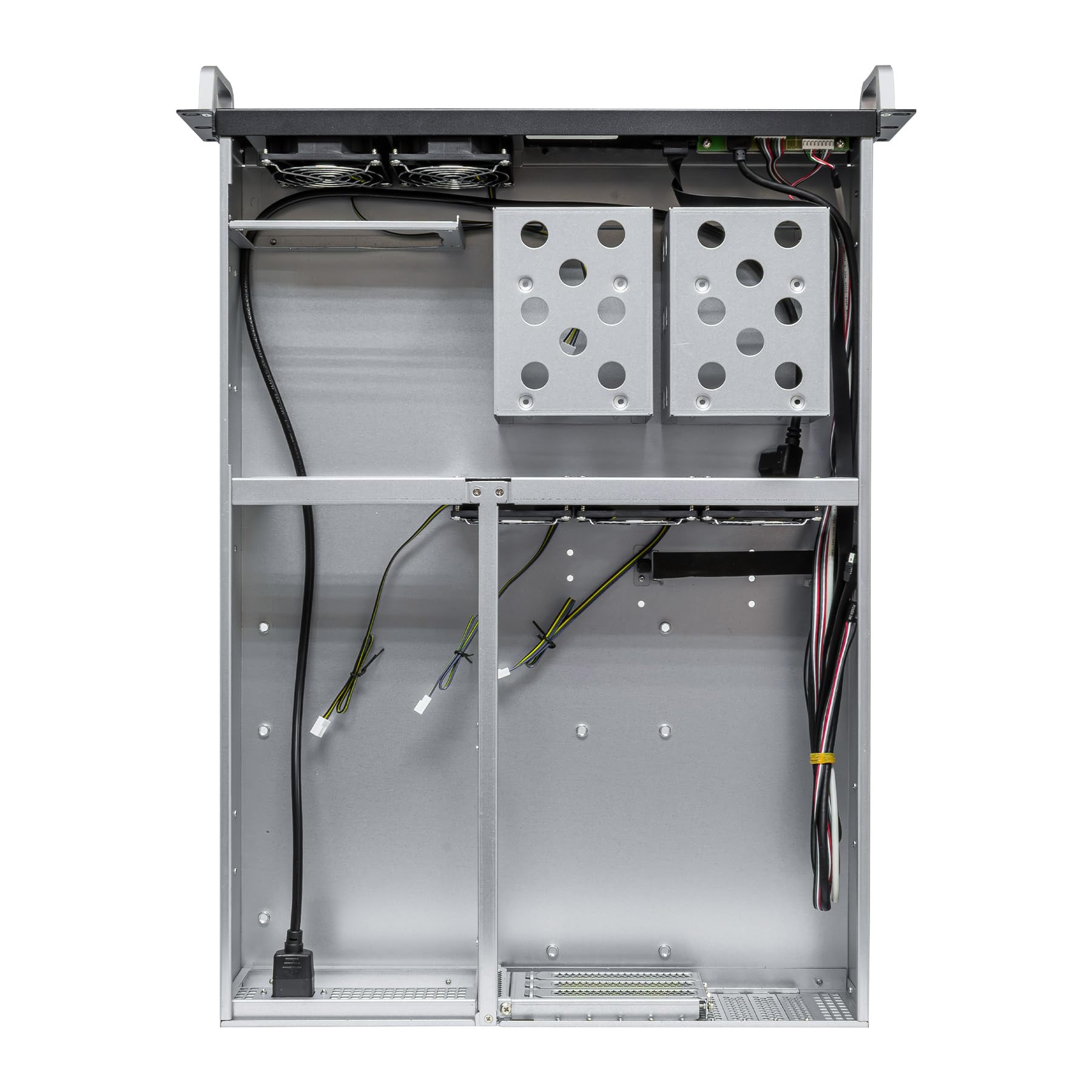 Scatola Rack 19" 2U 600mm ATX Unykach UK2130 - Chassis Server Professionale, 6 alloggiamenti (4 x 3,5 + 2 x 2,5), USB-C 3.2, 5 ventole PWM incluse, compatibile GPU High Range