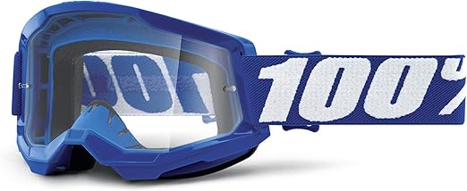 100% Strata 2 Sand Motocross & Mountain Bike Goggles - MX and MTB Racing Protective Eyewear