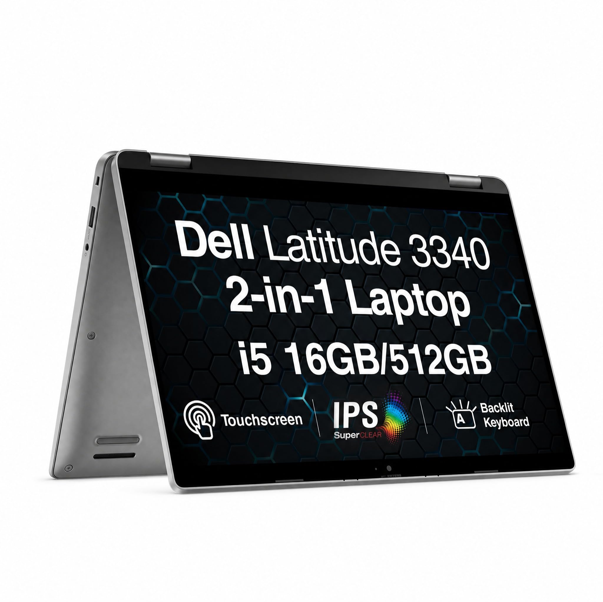 Amazon.com: Dell Latitude 3340 2-in-1 Convertible Laptop 13.3