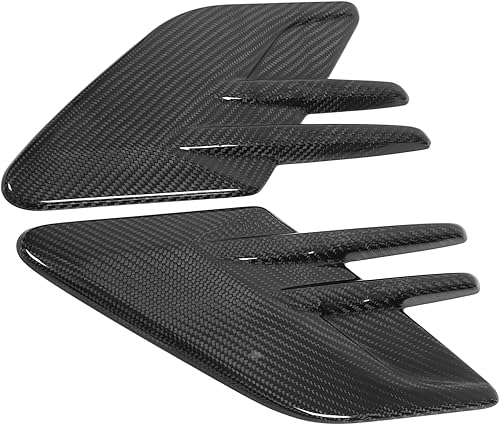 Miniatura 7 de Cubierta de ventilación de aire para guardabarros laterales exteriores de automóvil, repuesto de fibra de carbono para Land Rover Rover Sport L494