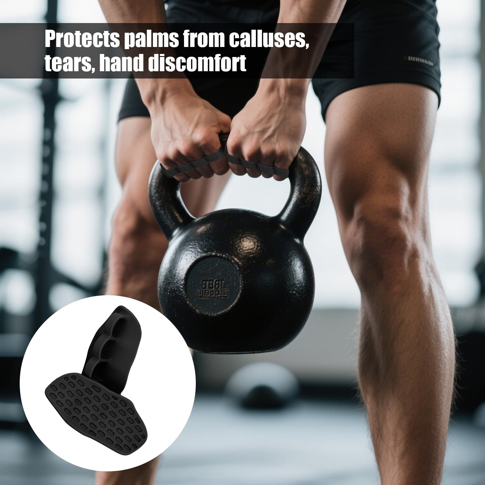 Poignées D'haltérophilie, 2 Pièces, Protection Des Mains