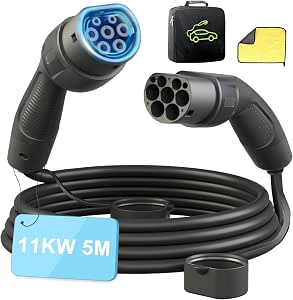 LDY Ladekabel Typ 2 11kw 5 Meter, Ladekabel Elektro Produktbild-Vorschau 8