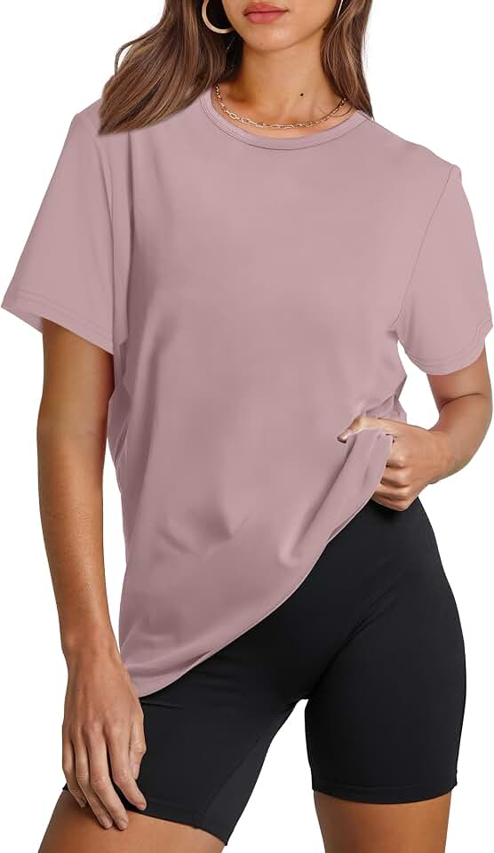OFEEFAN Workout Tops for Women UPF 50+ Breathable Quick Dry Loose Fit T Shirt Outdoor Yoga Running... product image