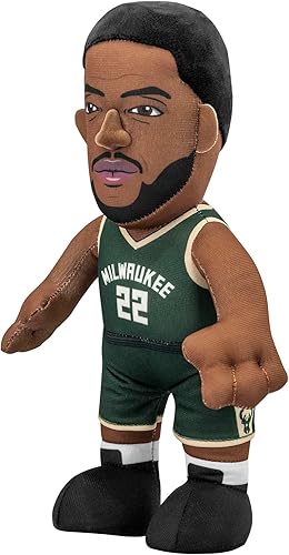 Miniatura 3 de Bleacher Creatures Milwaukee Bucks Khris Middleton - Figura de peluche de 10 pulgadas, una superestrella para jugar o exhibir
