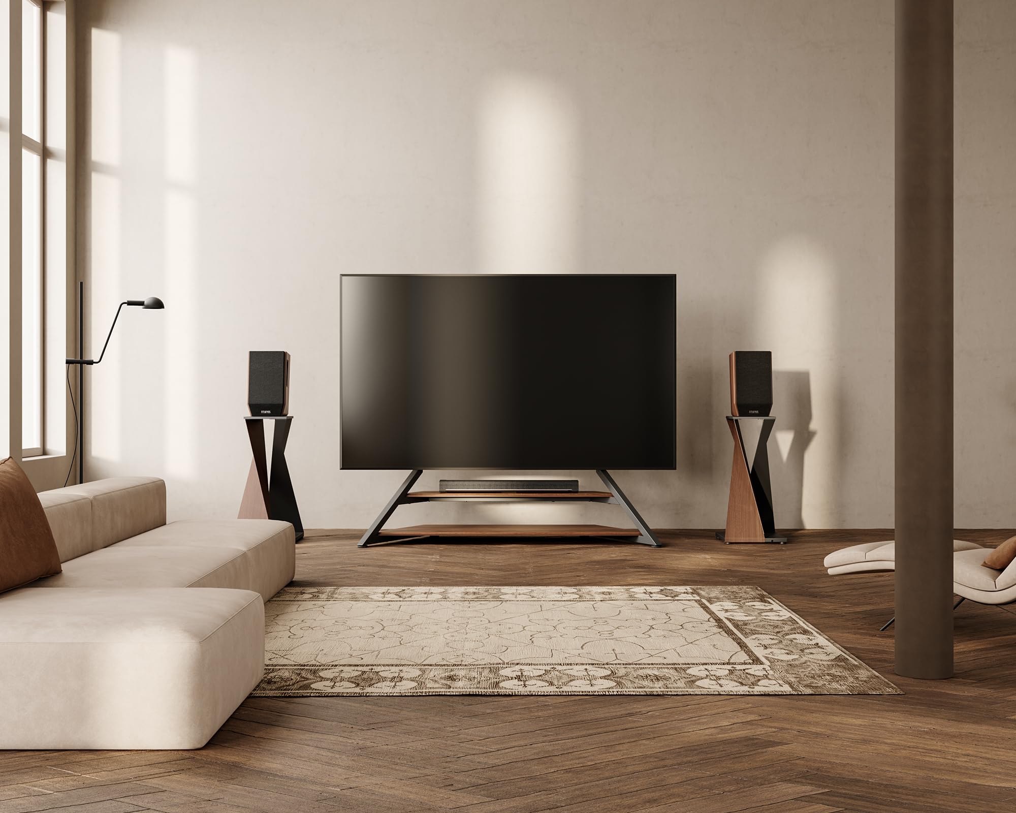 Amazon | FITUEYES DESIGN スピーカースタンド デサント おしゃれ