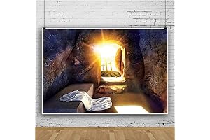 Charming Easter Backdrop for Church Celebrations