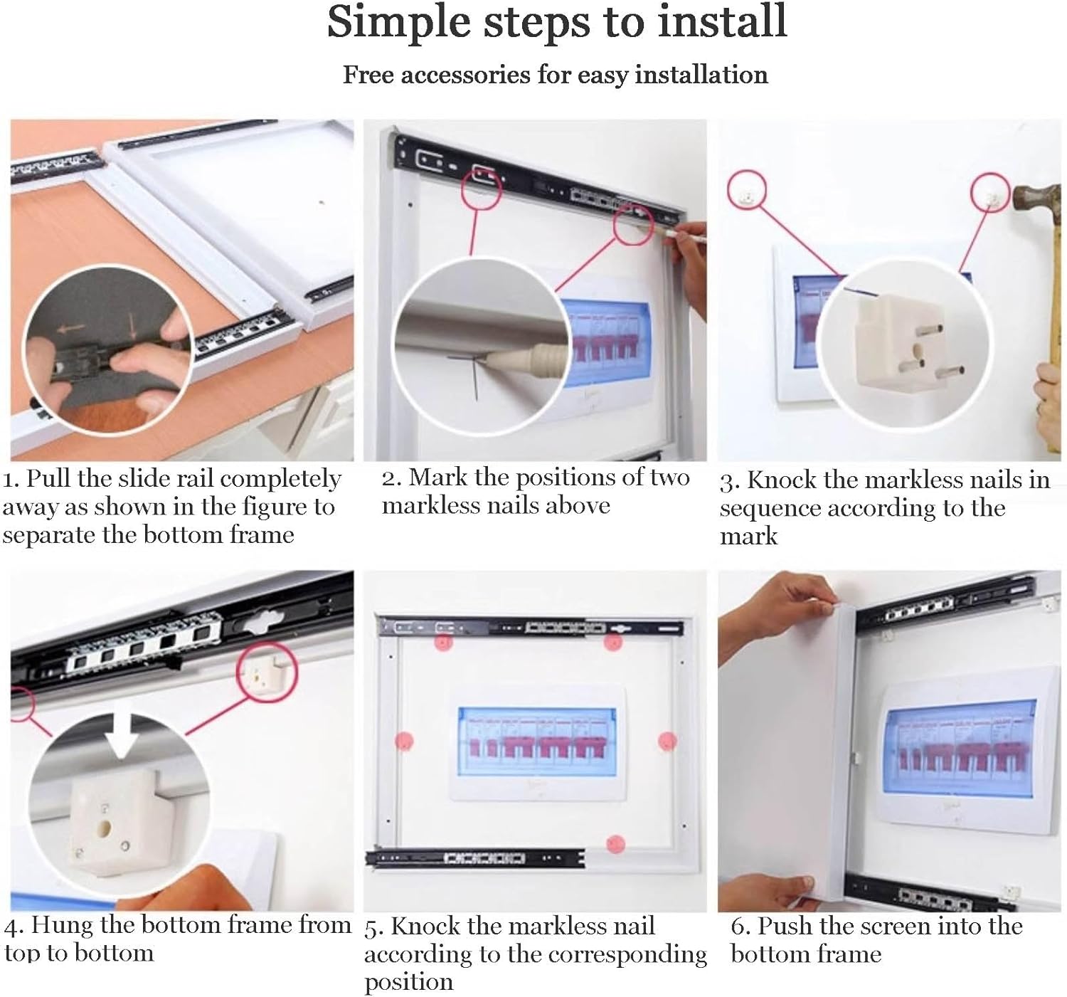 Multimedia Box Concealment Panel Covering and Concealing Electrical Distribution Panel Artwork Suitable for Living Rooms (A,45x35cm)