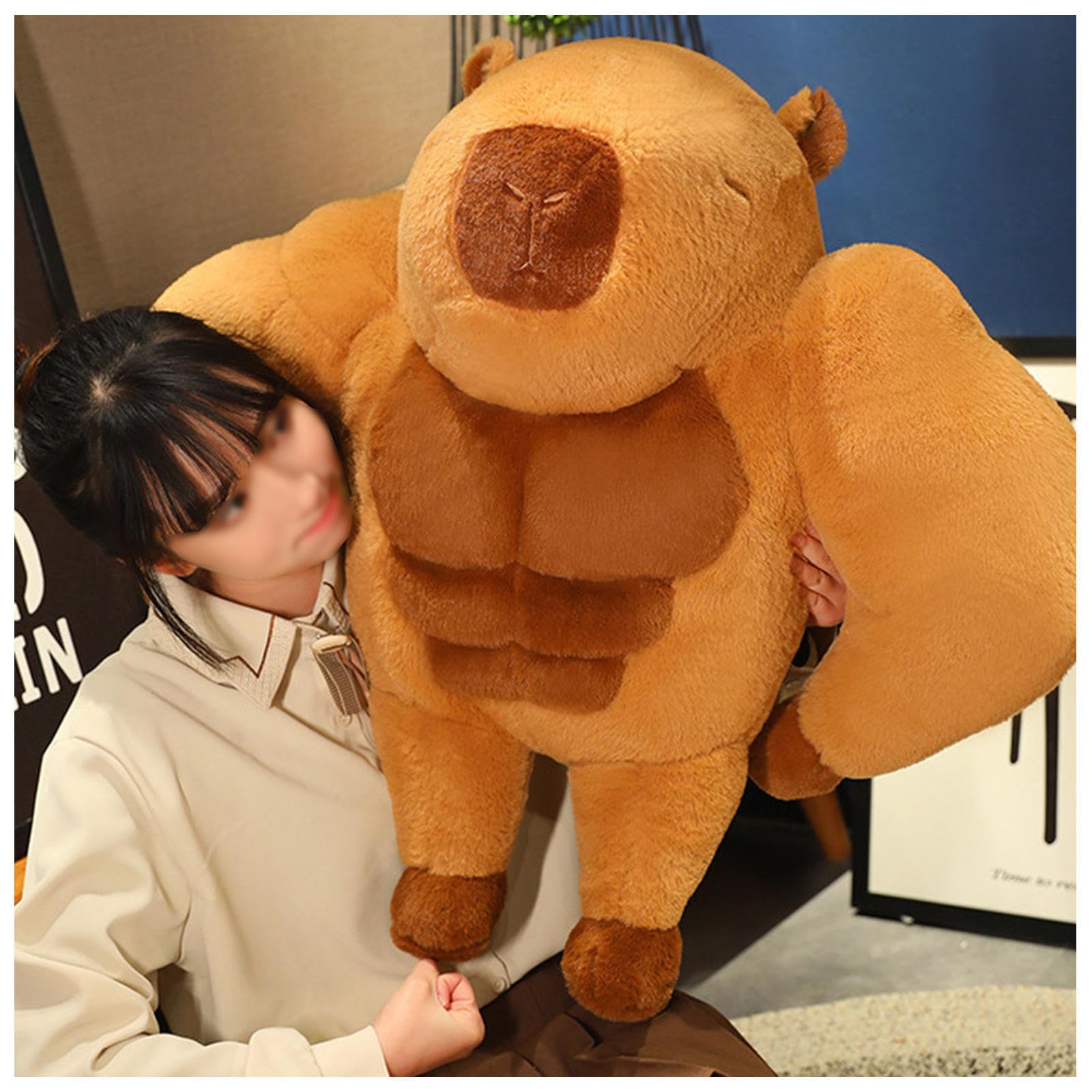 Amazon.co.jp: カピバラさん ぬいぐるみ 45/65cm、フィットネス