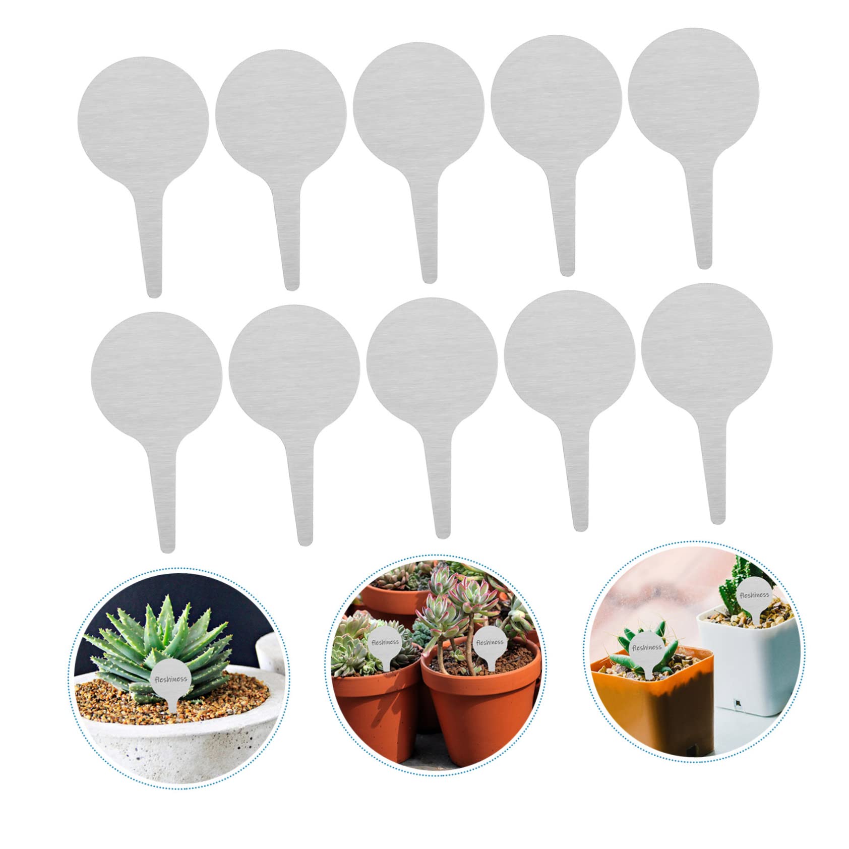 150pièces Étiquettes De Plantes De Jardin Acier Pour Identifier Vos Et Plantes