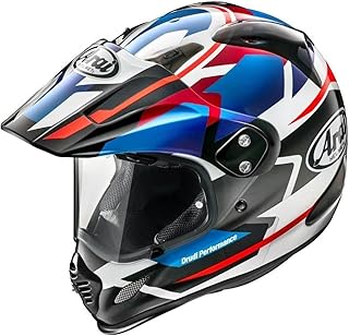 Arai Tour-X 4 Depart Metallic Motorcycle Motorbike Dual sports Full Face Helmet (Blue - M)