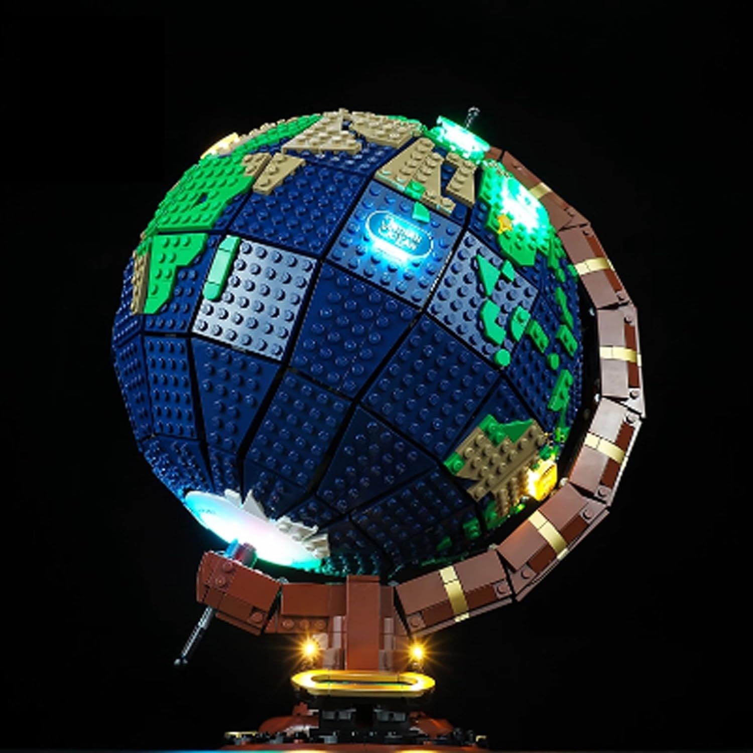 LED Lighting Kit Compatible with Lego 21332 Globe Series LED Light Set (Model Kit Not Included - Lighting Components Only) (Remote Control Version)