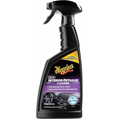Meguiar's G13616EU Quik Interior Detailer Cleaner 473ml for a matt finish. Cleans all interior car surfaces