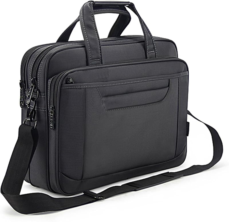 Maletín para computadora portátil de 15,6 pulgadas, bolso de oficina de negocios para hombres y mujeres, bolso de hombro apto para computadora portátil MacBook Hp Dell Lenovo Asus Apple
