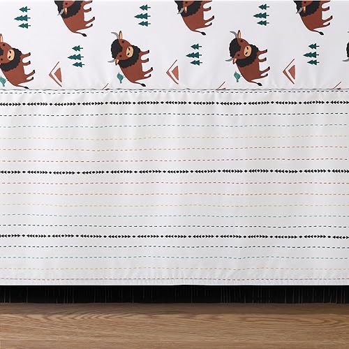 Miniatura 7 de The Peanutshell Juego de ropa de cama para cuna de bebé de 4 piezas para niños y niñas, juego de cama para recién nacidos, bebés y niños pequeños,