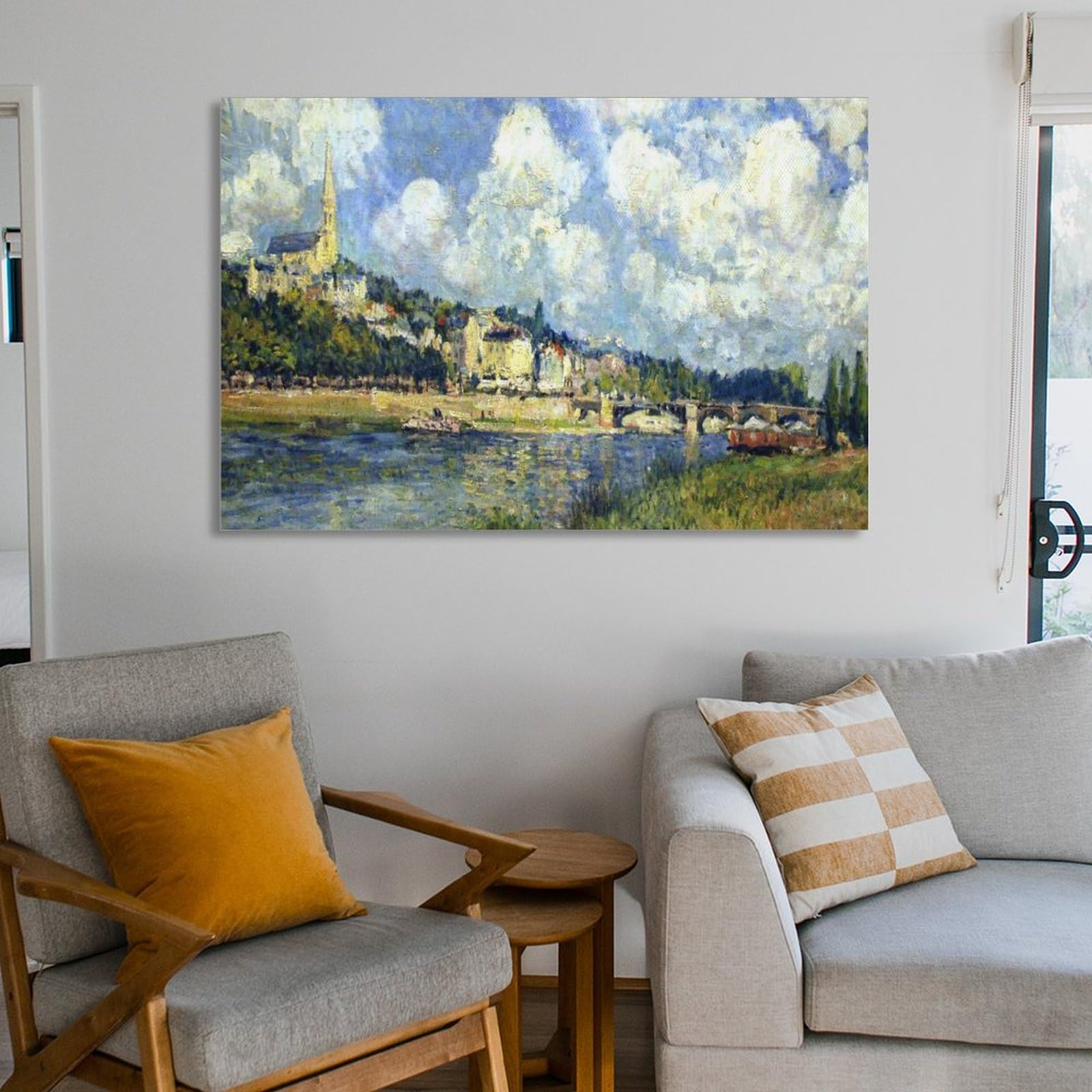 Amazon.com: Alfred Sisley Painting Art Poster Impressionism The